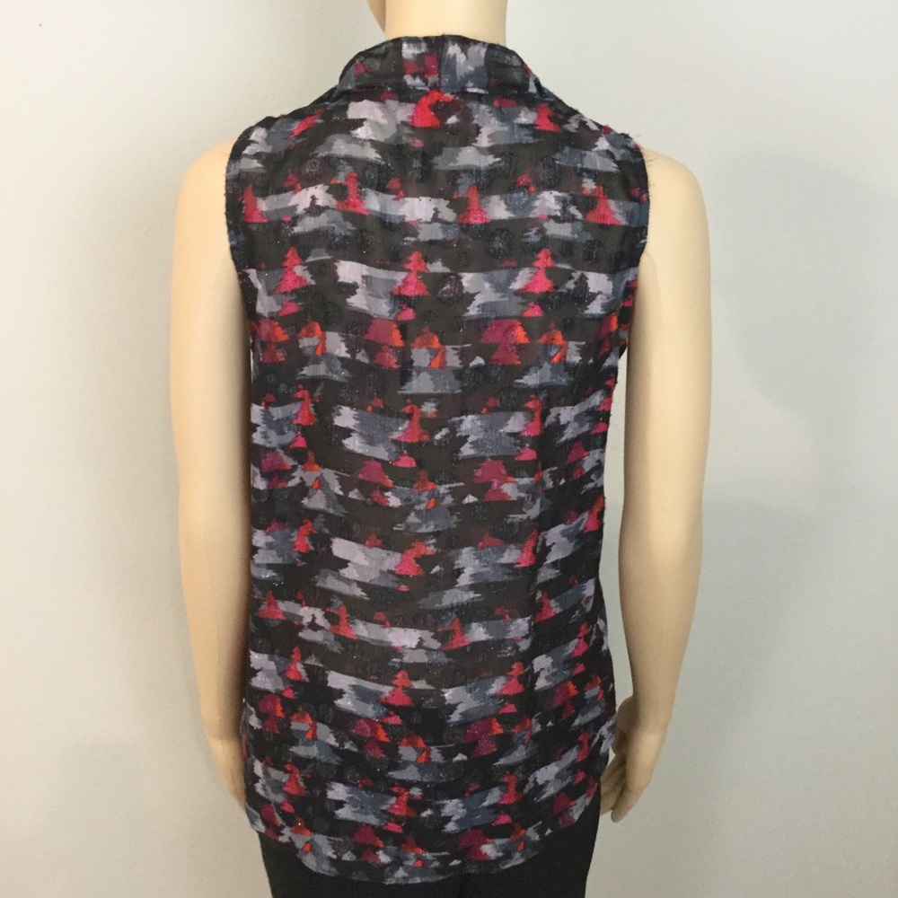 Kirna Zabete for Target Sparkle Tie Neck Blouse - Picture 3 of 5